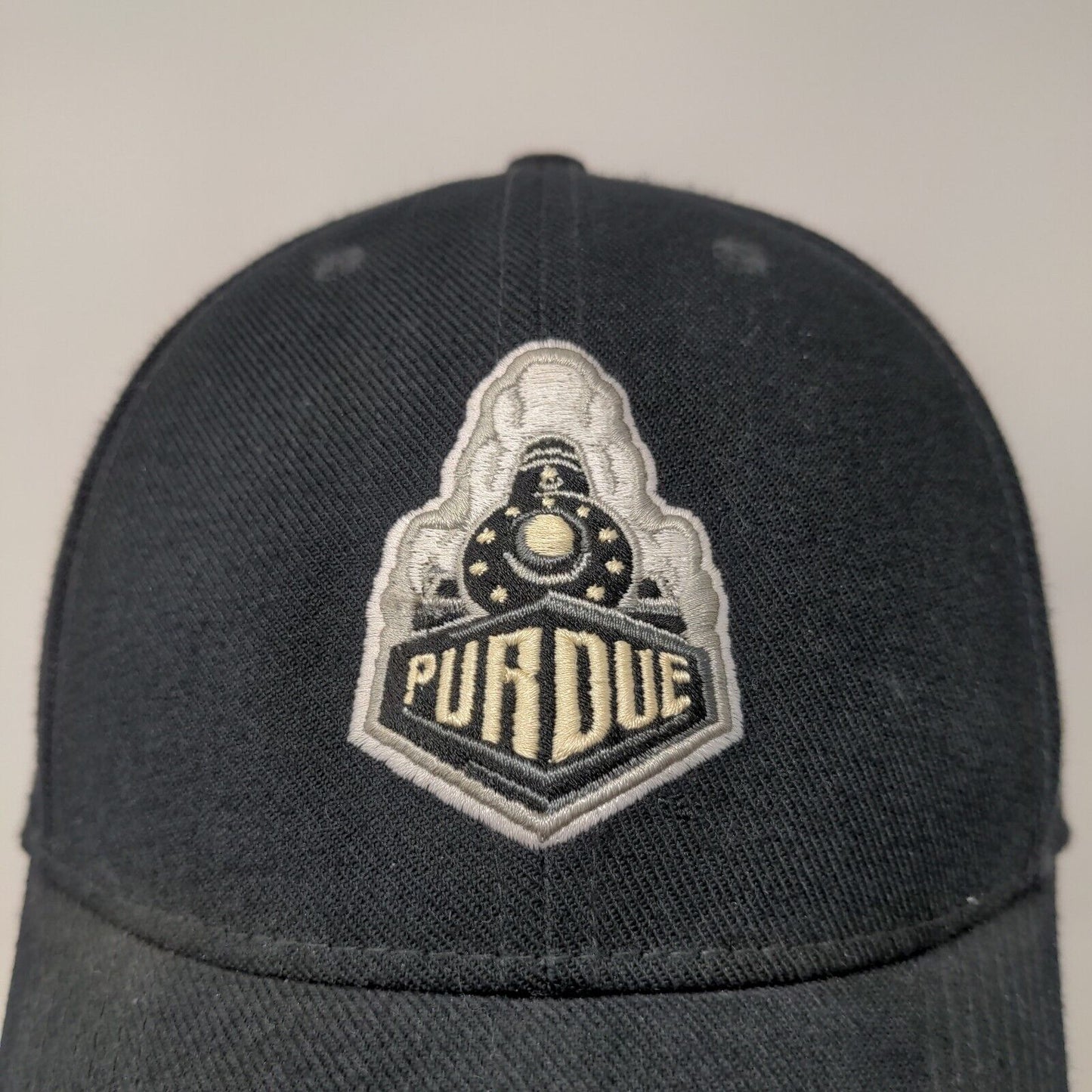 Nike Legacy91 Dri Fit Fitted Hat Black Size S/M Purdue Boilermakers Logo