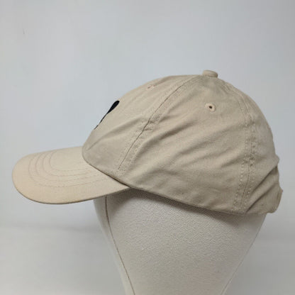 Disney Boy's Strapback Hat Tan Adjustable Embroidered Mickey Mouse Logo