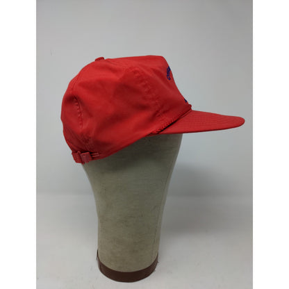 Newport Rhode Island Officers's Club No Problem Cap Slideback Hat Red