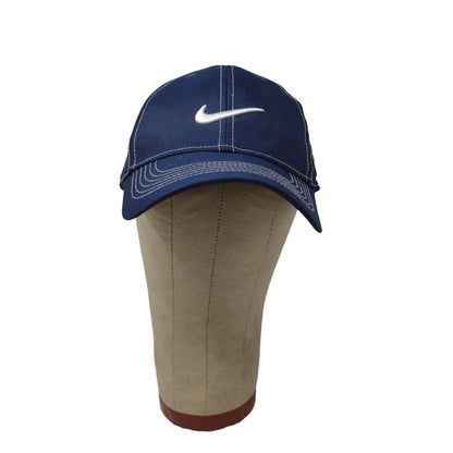 Nike Golf Strapback Hat Mooresville Pioneers Embroidered Swoosh Logo Blue OSFM