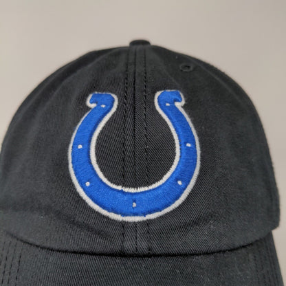 '47 Brand Fitted Hat Black Size L Indianapolis Colts Cap Embroidered Logo