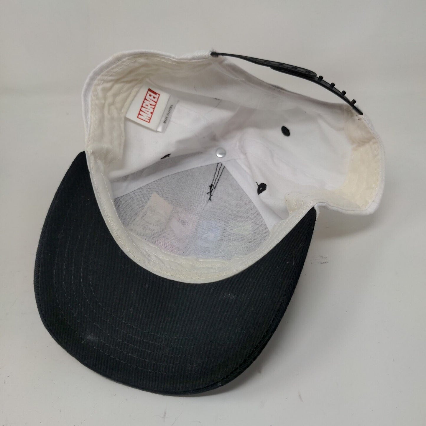 Marvel Boys Snapback Hat Multicolor Size OSFM Graphic Avengers Logo Cotton