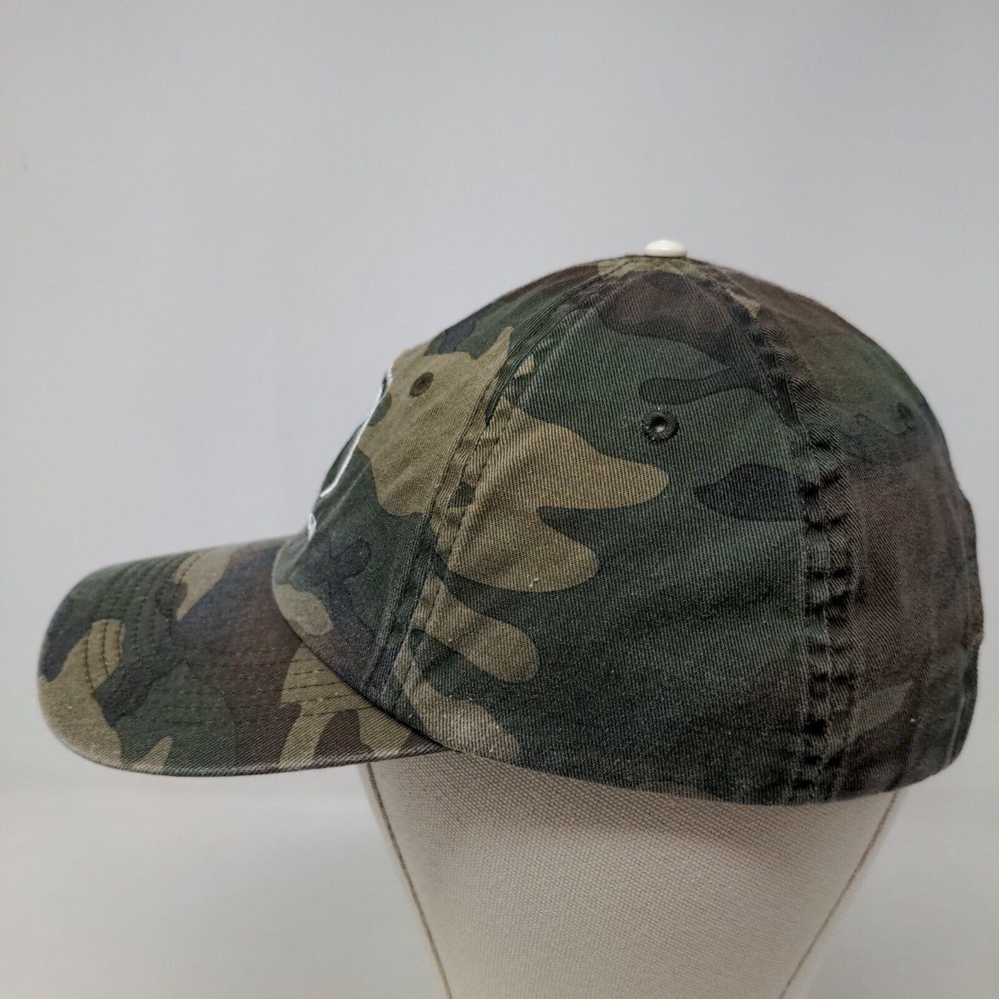 Port Authority Men's Strapback Camo Hat OSFA The Edge Embroidered Logo