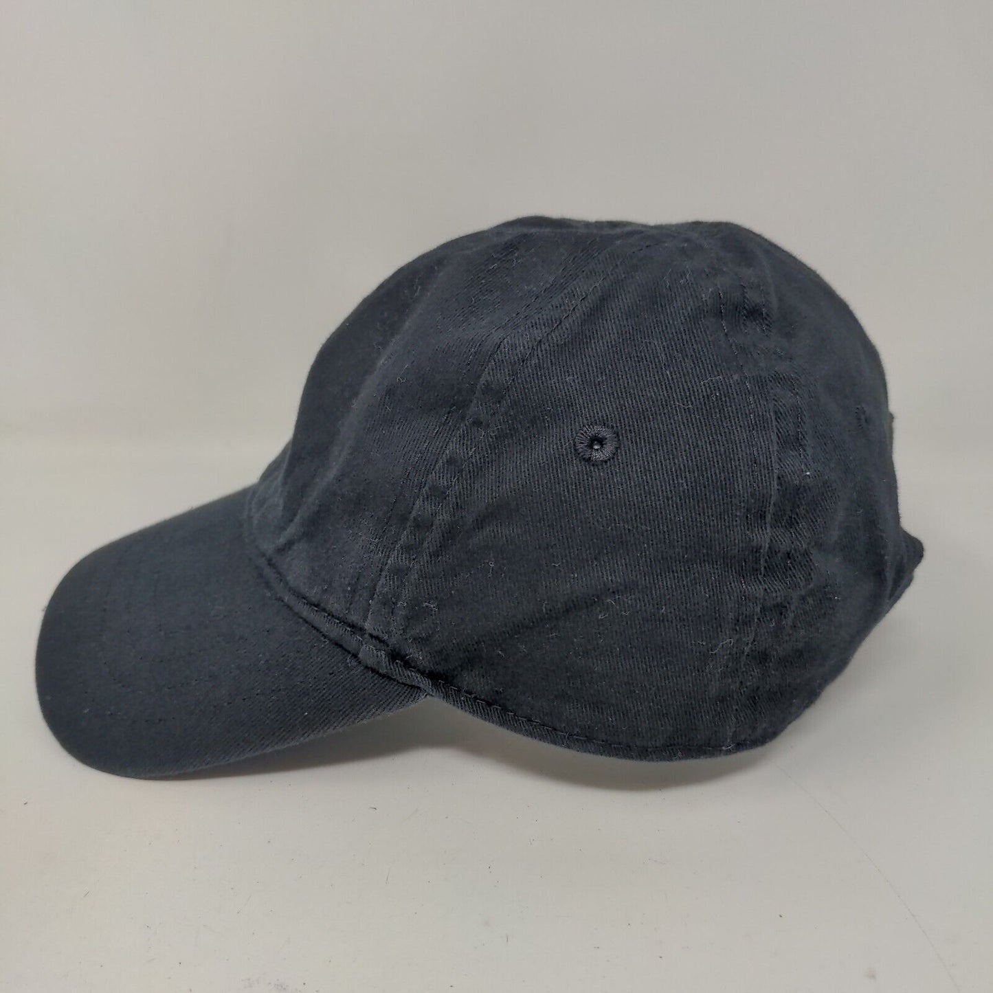 Nike Baby Strapback Hat Black Infant Embroidered Logo 100% Cotton Swoosh