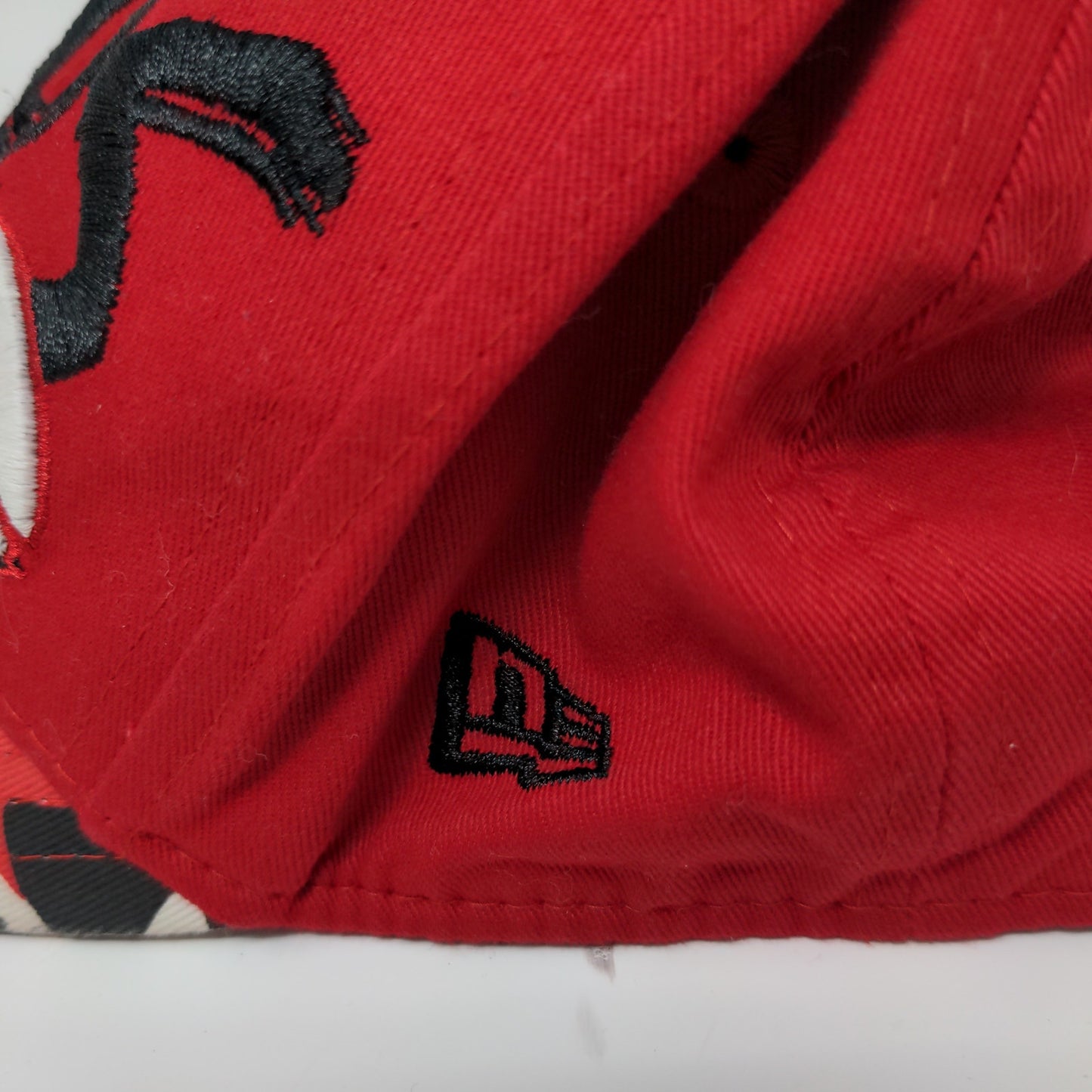 New Era Boys Cincinnati Reds Camo Red Snapback Hat Size Child Embroidered Logo
