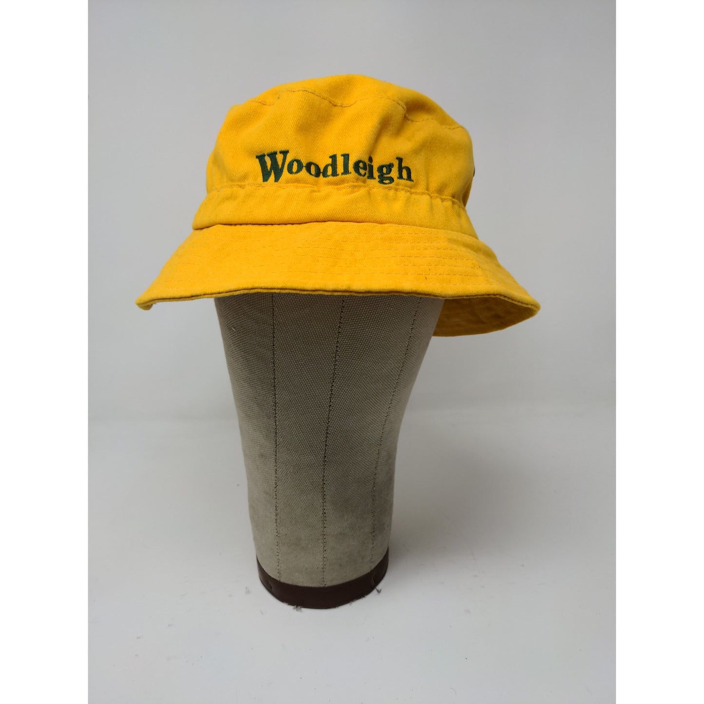 Woodleigh Bucket Hat Yellow Size 58 CM Embroidered Spell Out