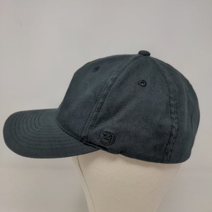 Yupoong FlexFit Men's Fitted Hat Black Size L-XL Embroidered Bell Logo