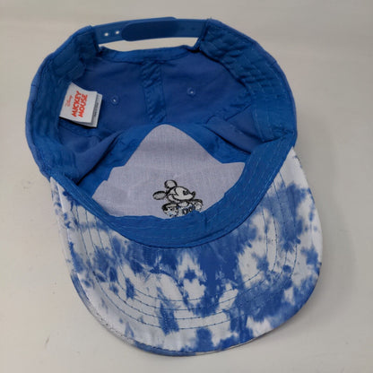 Disney Mickey Mouse Boy's Snapback Hat Blue Size OSFM Embroidered Mickey Mouse