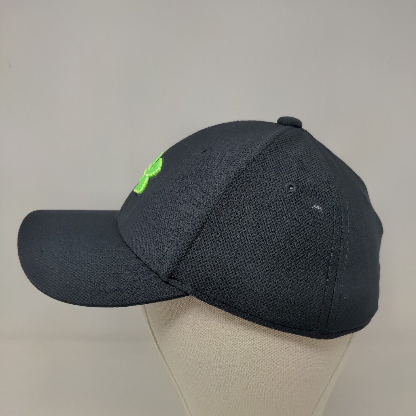 Under Armour Boy's Fitted Hat Black Size S/M Embroidered Logo Classic Fit