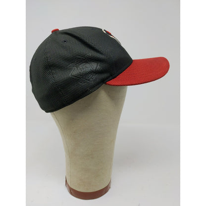 New Era 59Fifty Arizona Diamondbacks D Backs Fitted Hat Size 7 1/4 Black Red
