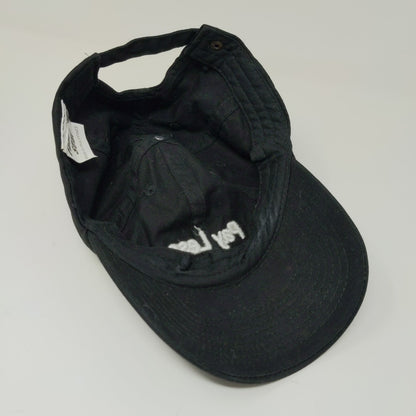 Fashion Seal Men's Pay Less Slideback Hat Embroidered Spell Out Black
