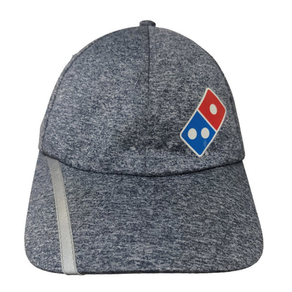 Domino's Gear Men's Strapback Hat Blue Gray Size OS Employee Uniform Cap