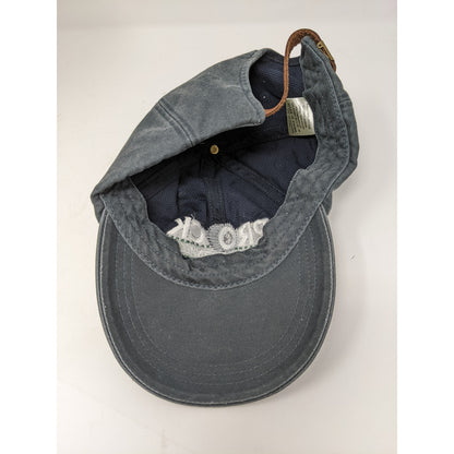 Prock Marine Company Hat Adams Brand Slideback Adjustable Black Embroidered