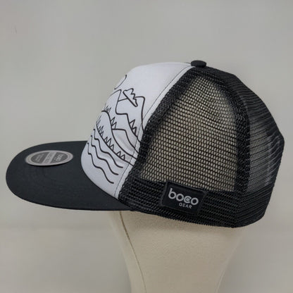 Boco Gear Men's Snapback Mesh Back Trucker Hat Black White Size OSFM REI Co Op