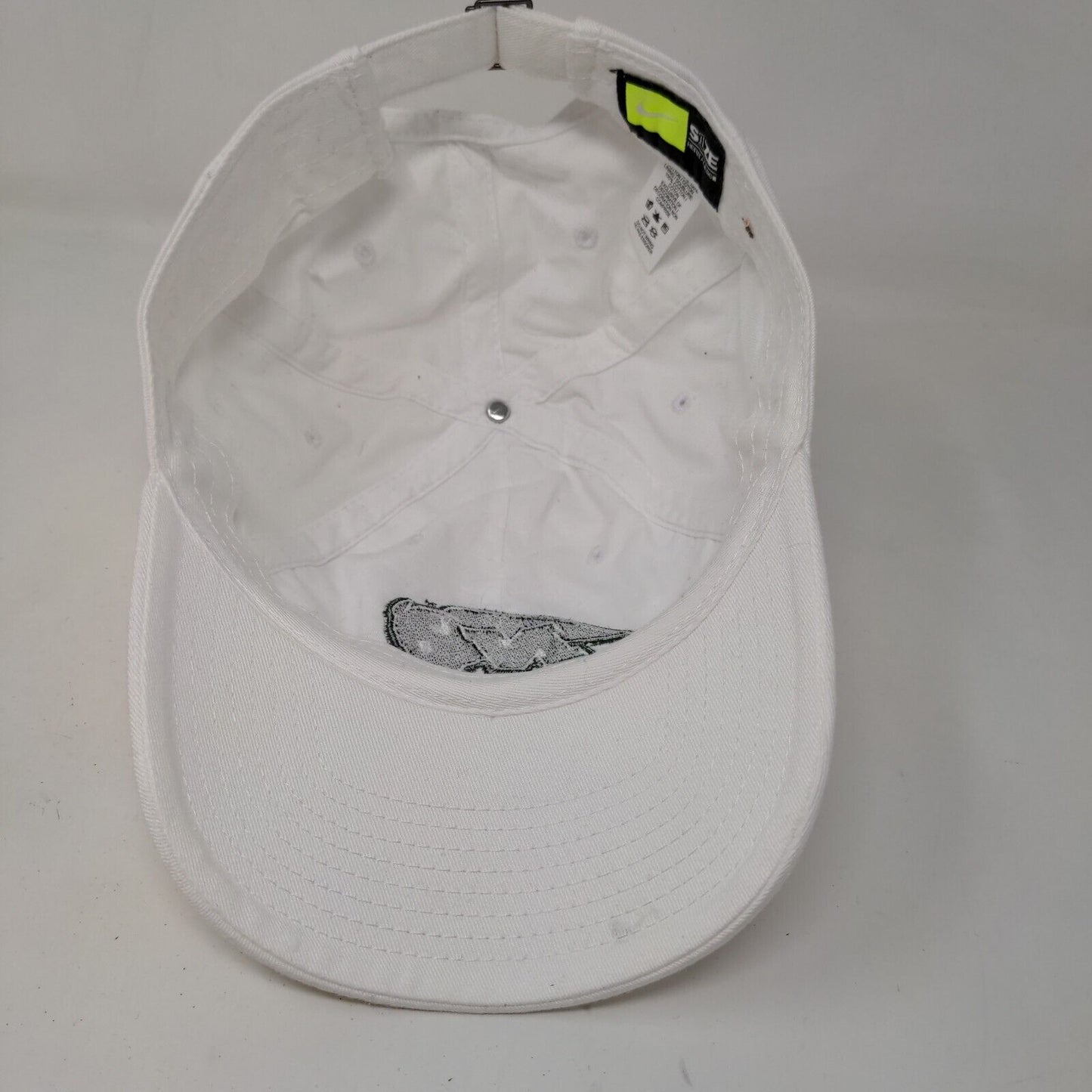 Nike S1ze Heritage 86 Men's Slideback Hat White Size OSFA Embroidered N Buffalo