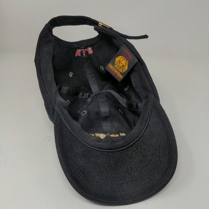 Disney The Lion King Slideback Hat Cap Embroidered Black Adjustable Broadway