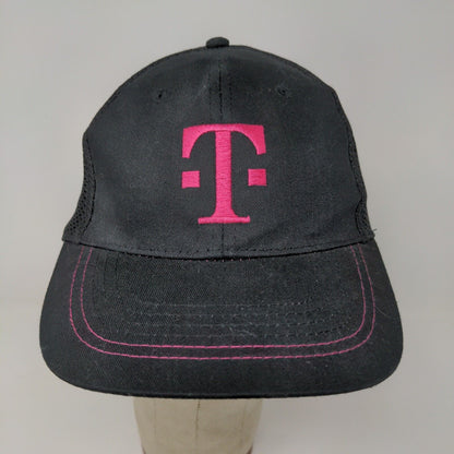 T Mobile Tuesdays Cell Phone Black Pink Adjustable Hat Embroidered OSFA Logo