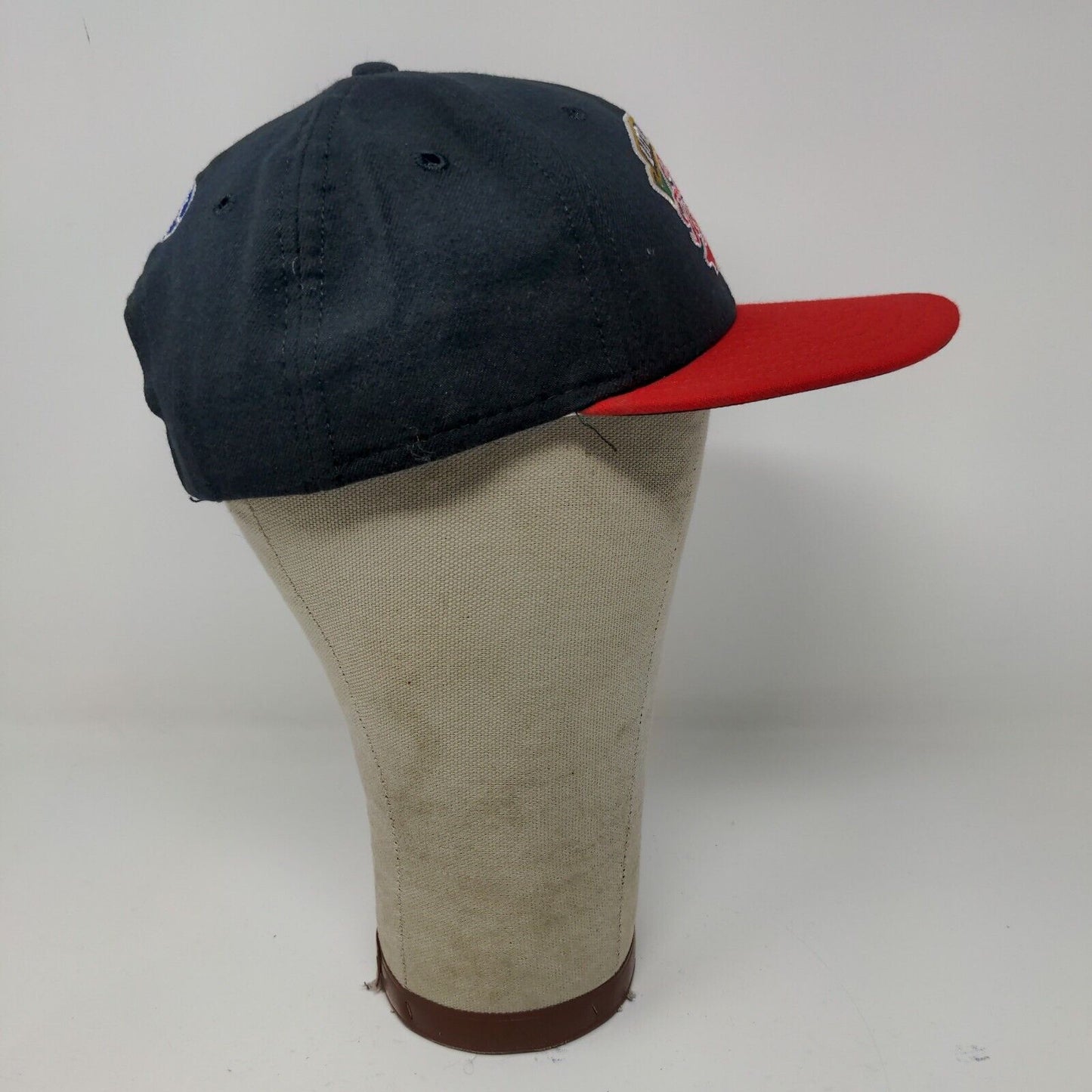 Little League Mens Vintage 2001 Central Regional Hat Black Red OSFA Snapback