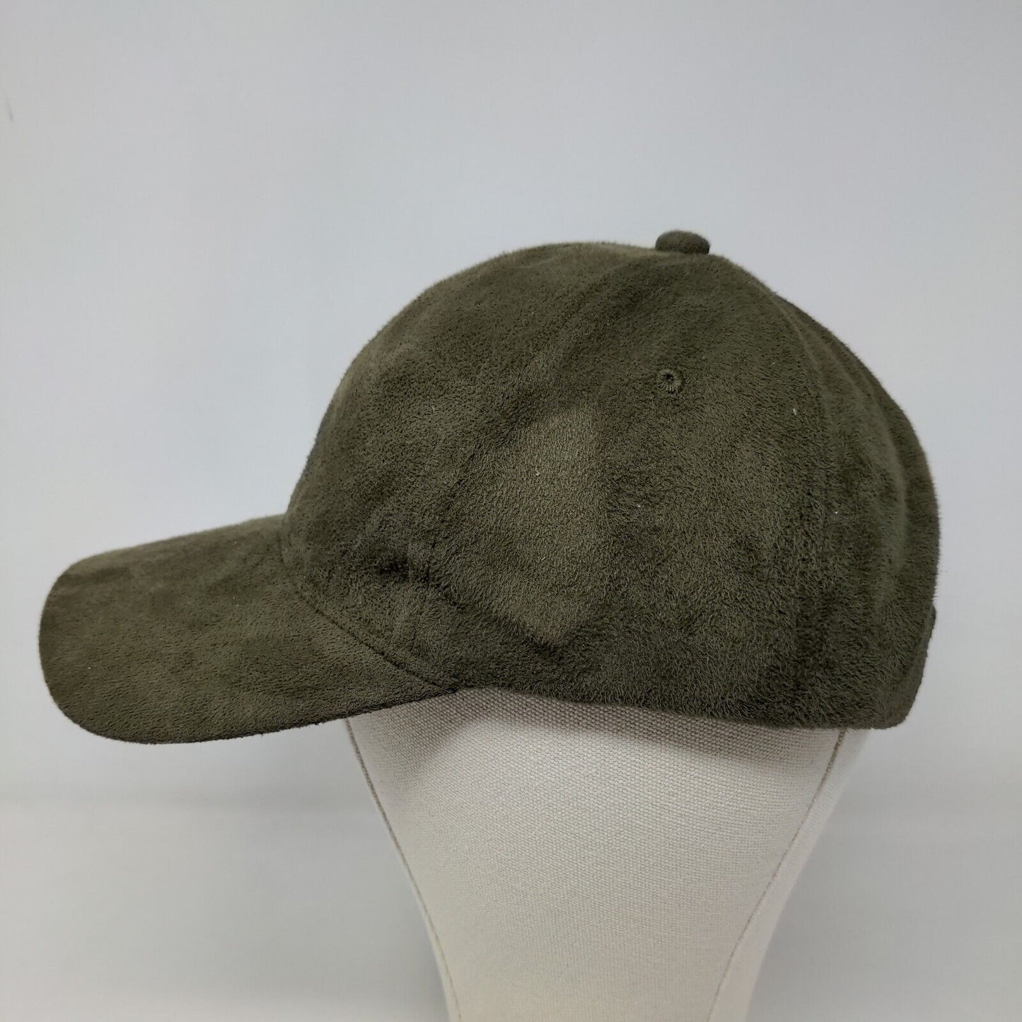 Mudd Women's Strapback Hat Green Adjustable 100% Polyester Vent Holes