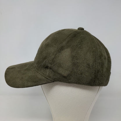 Mudd Women's Strapback Hat Green Adjustable 100% Polyester Vent Holes