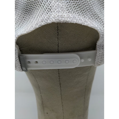 Travis Mathew Mesh Back Snapback Hat 110 One Ten FlexFit White & Gray Adjustable