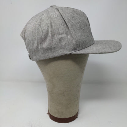 Tequila Sunrise Snapback Hat Gray Adjustable Embroidered Logo