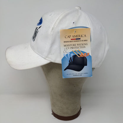 Ford Mens 2011 NHRA Manufacturers Cup White Adjustable Strapback Embroidered