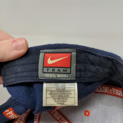 Nike Team Men's Fighting Illini Illinois Strapback Hat Blue OSFA 100% Wool