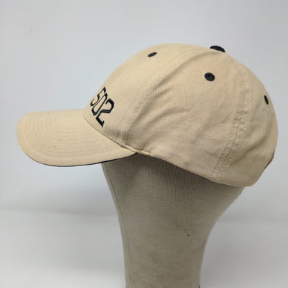 Otto Men's Pier 502 Strapback Hat Tan OSFM Embroidered Logo Spell Out