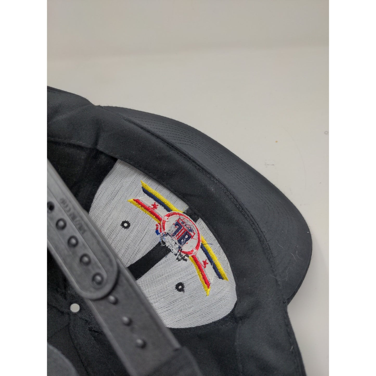 JB Justice Bros Racing Snapback Adjustable Hat Embroidered Logo Black