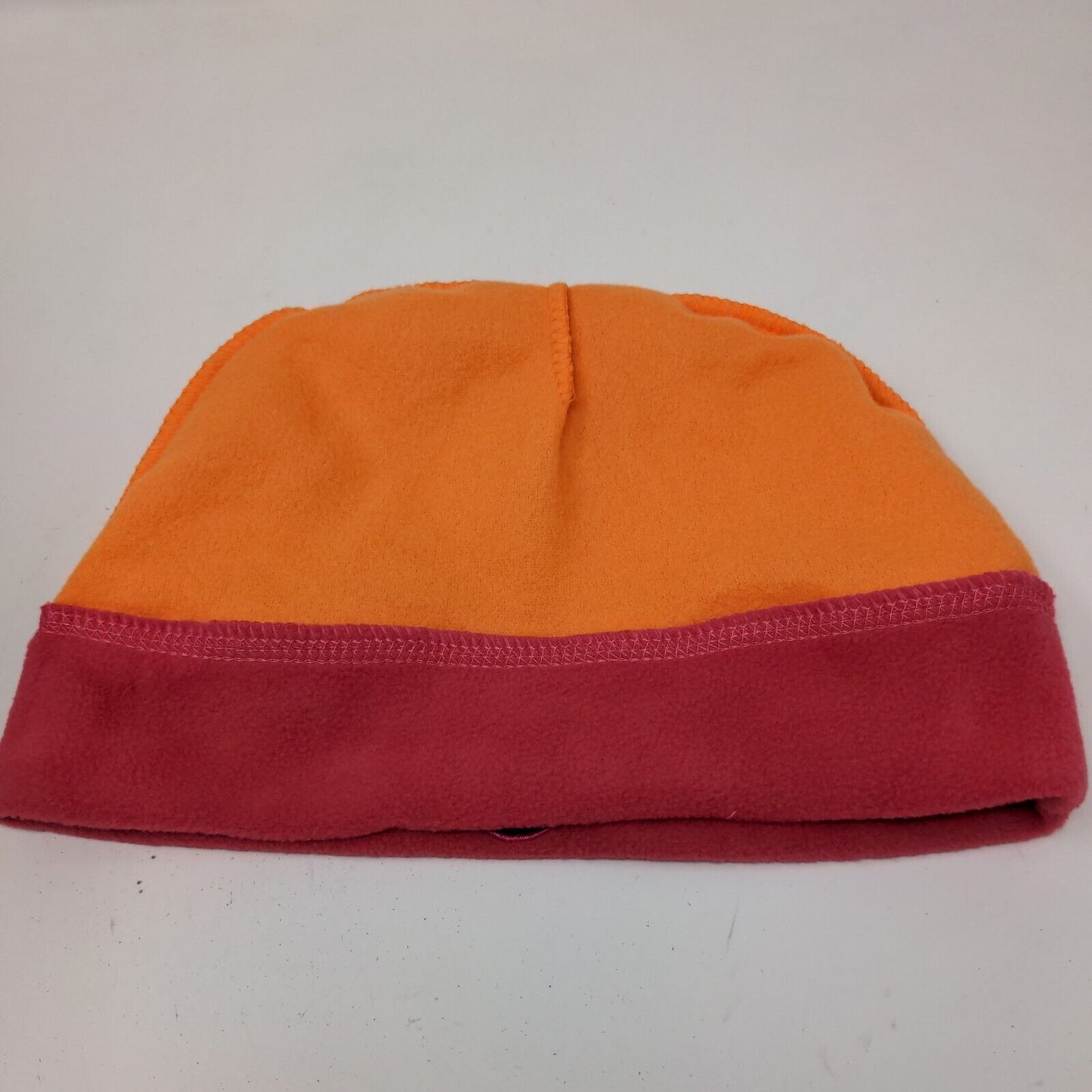 Dunkin' Donuts Men's Beanie Hat Pink Orange Thanksgiving Day Embroidered Logo