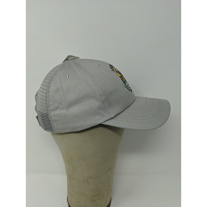 Rare SAMPLE Mens Aruba Way Golf Tournament Hat Gray Mesh Back Strapback
