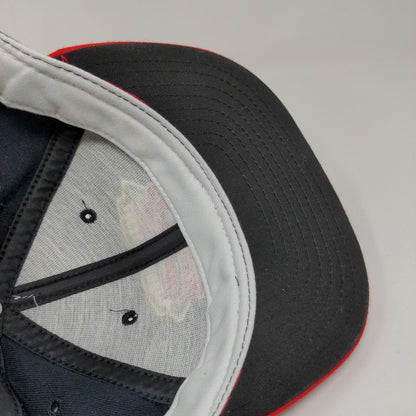 Little League Central Regional Mens Vintage 2001 Hat Black Red OSFA Snapback