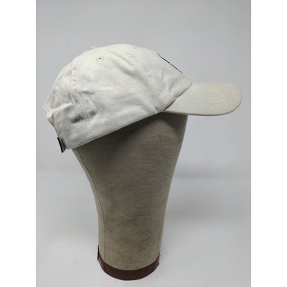 NFL Football Indianapolis Colts Strapback Hat Embroidered Logo White/Beige OSFA