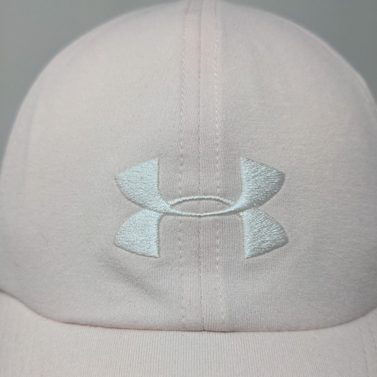 Under Armour UA Free Fit Slideback Hat Pink Womens OSFA Embroidered Logo