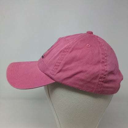 Kate Lord Women's Slideback Hat Pink Adjustable Embroidered Cape Cod Logo