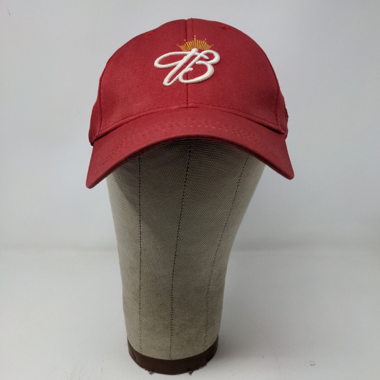 Chase Authentics Mens Budweiser Beer Hat Red OSFM Embroidered Logo