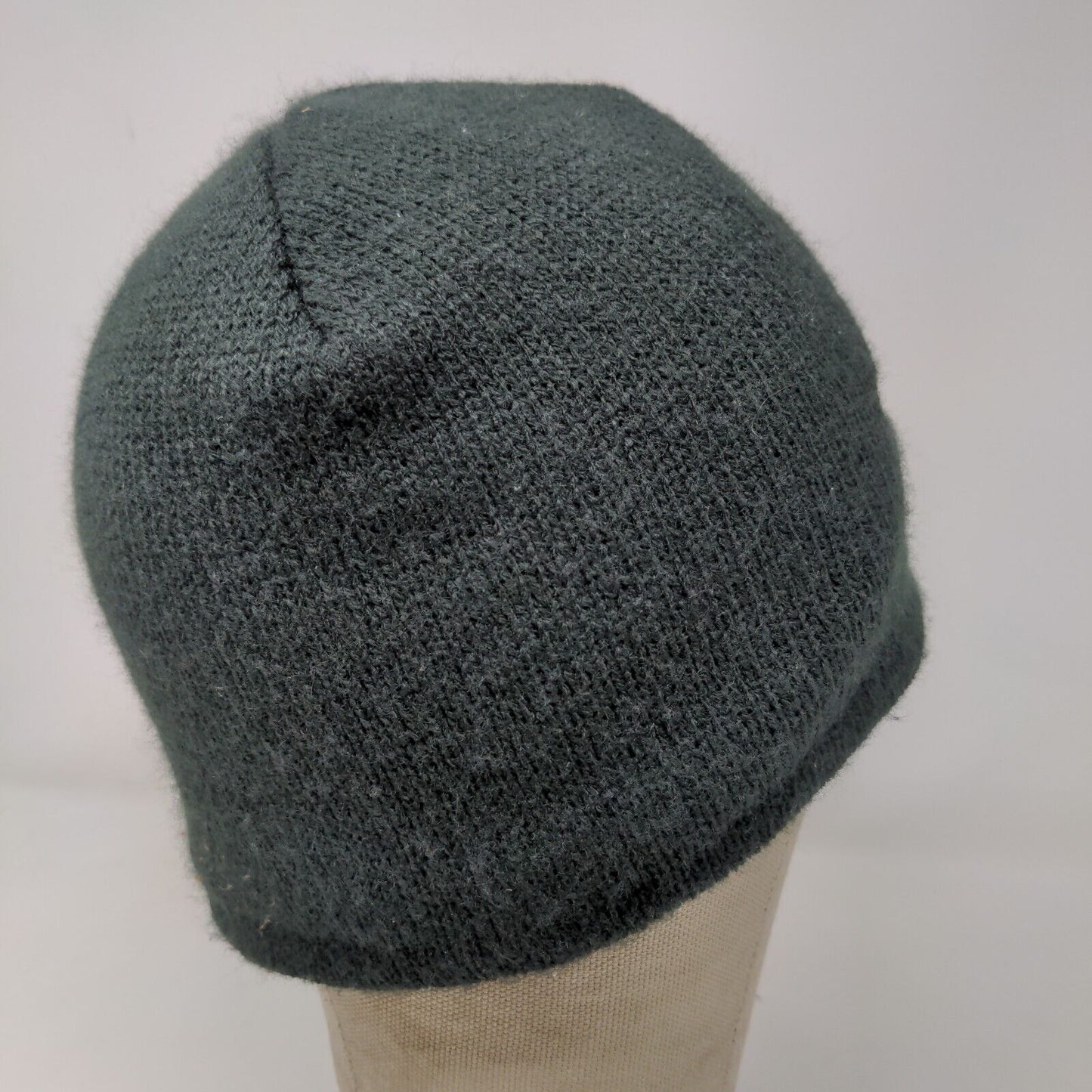 Unbranded Men's Knit Beanie Hat Cap Black Mono Sol Embroidered Logo
