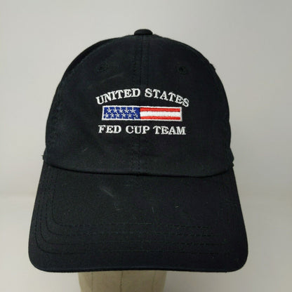 American Needle Men's USA Vs Netherlands Strapback Hat Black Adjustable