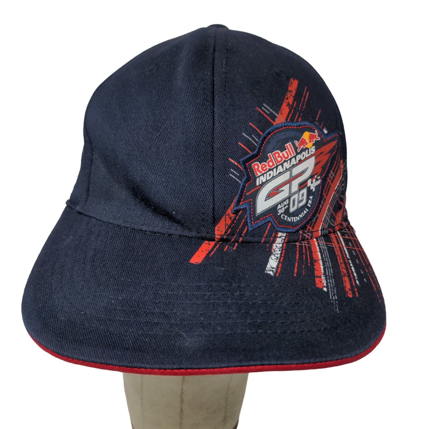 Top of the World Men's Red Bull GP Hat Blue One Fit Embroidered Logo