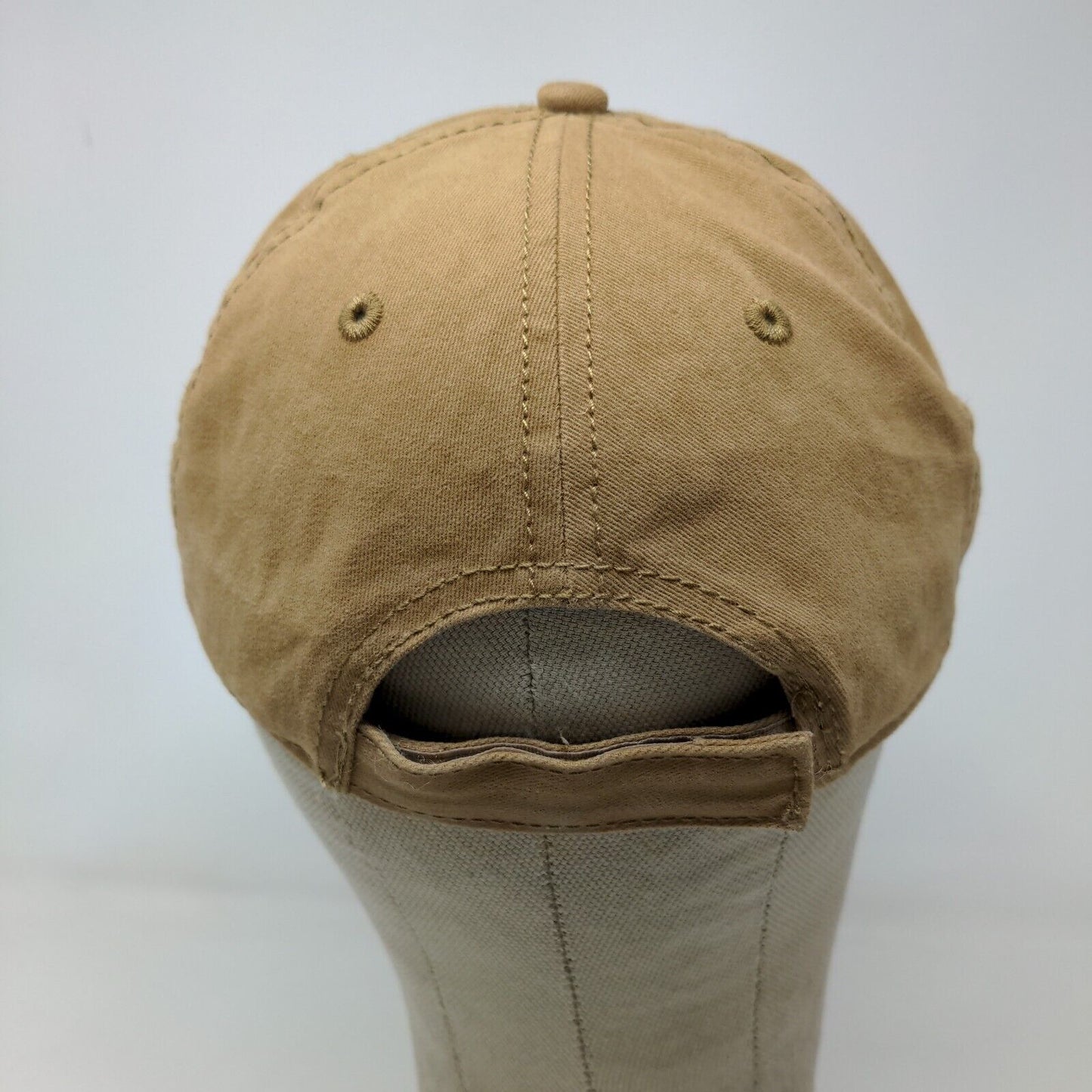 Hit Wear Men's Procter & Gamble Men's Strapback Hat Tan OSFM Embroidered Logo