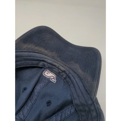 Vineyard Vines Martha's Vineyard Slideback Hat Embroidered Whale Logo Blue