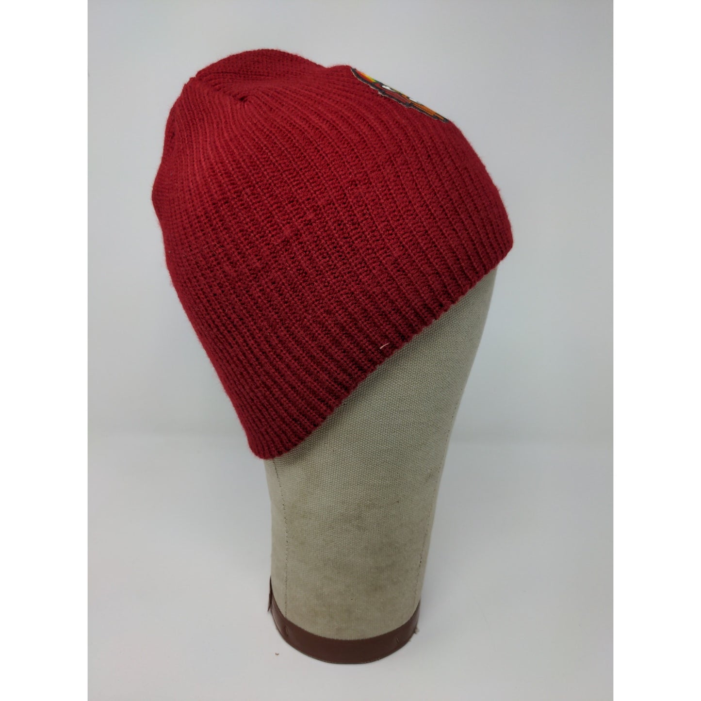 J.X.M.Y. Among Us Beanie Hat Embroidered Logo Rainbow Game Red SUS