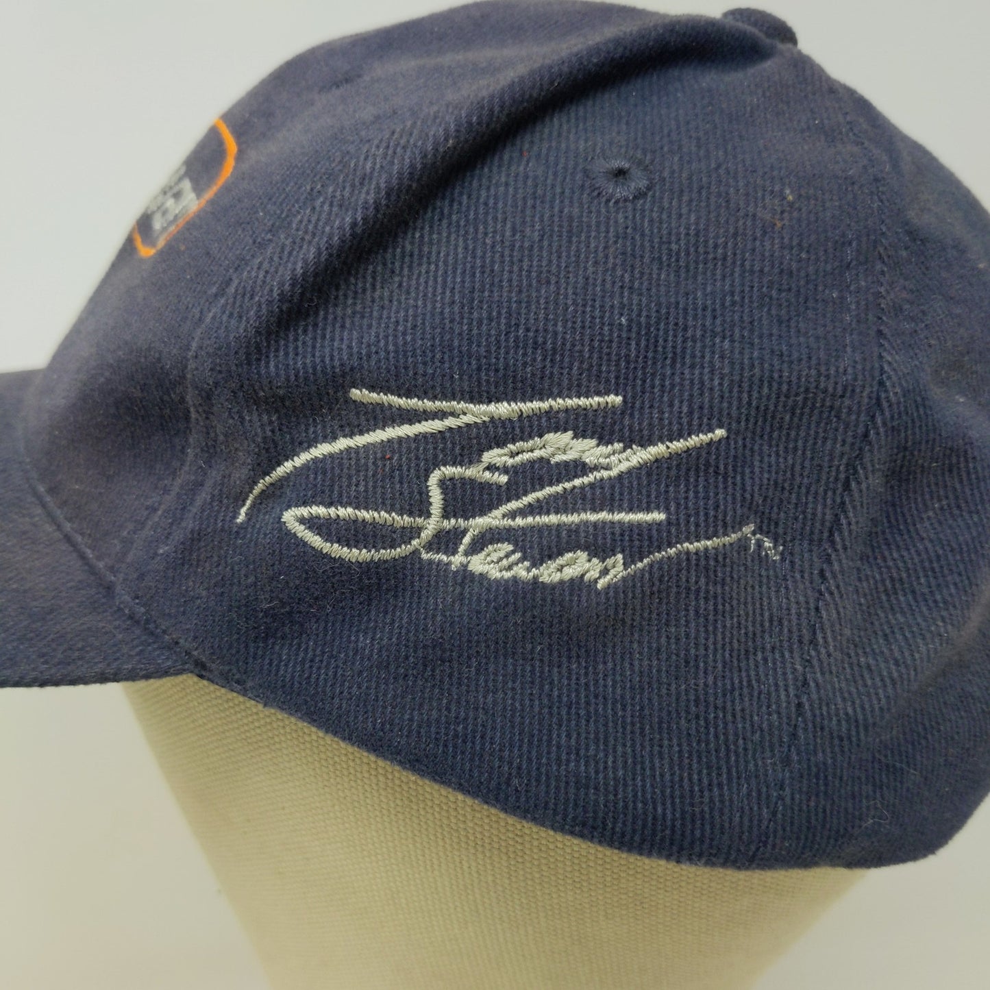Tony Stewart Fan Club Snapback Hat W/ Vintage 1st Win 1999 Pin Blue