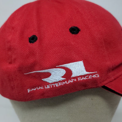Team Gehl Men's Strapback IndyCar Series Hat Red Rahal Letterman Racing Logo