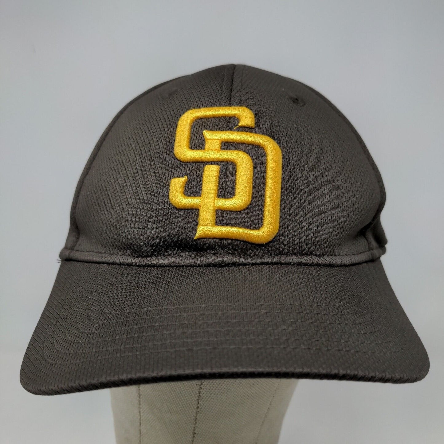 OC Sports Team MLB Men's Strapback Hat Brown OSFM San Diego Padres Embroidered