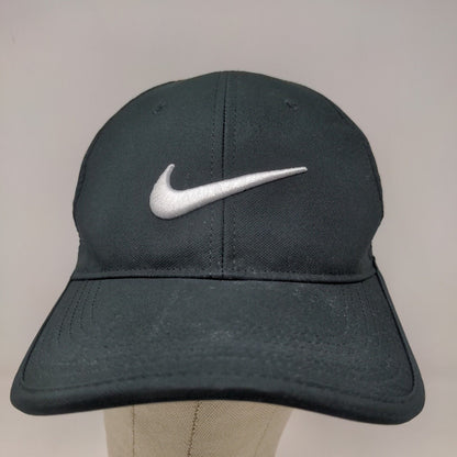 Nike Men's Baseball Cap Hat Black OSFM Embroidered Swoosh Logo