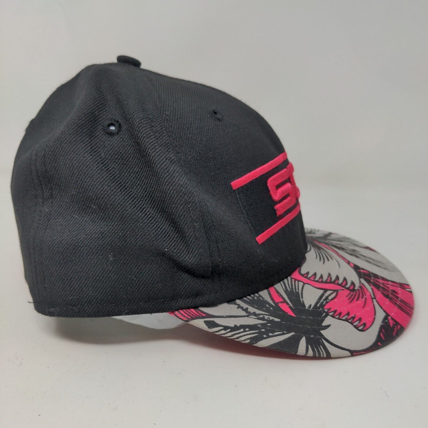 New Era Men's Fitted Hat Black Size 7 55.8CM Chicago White Sox Logo Cooperstown