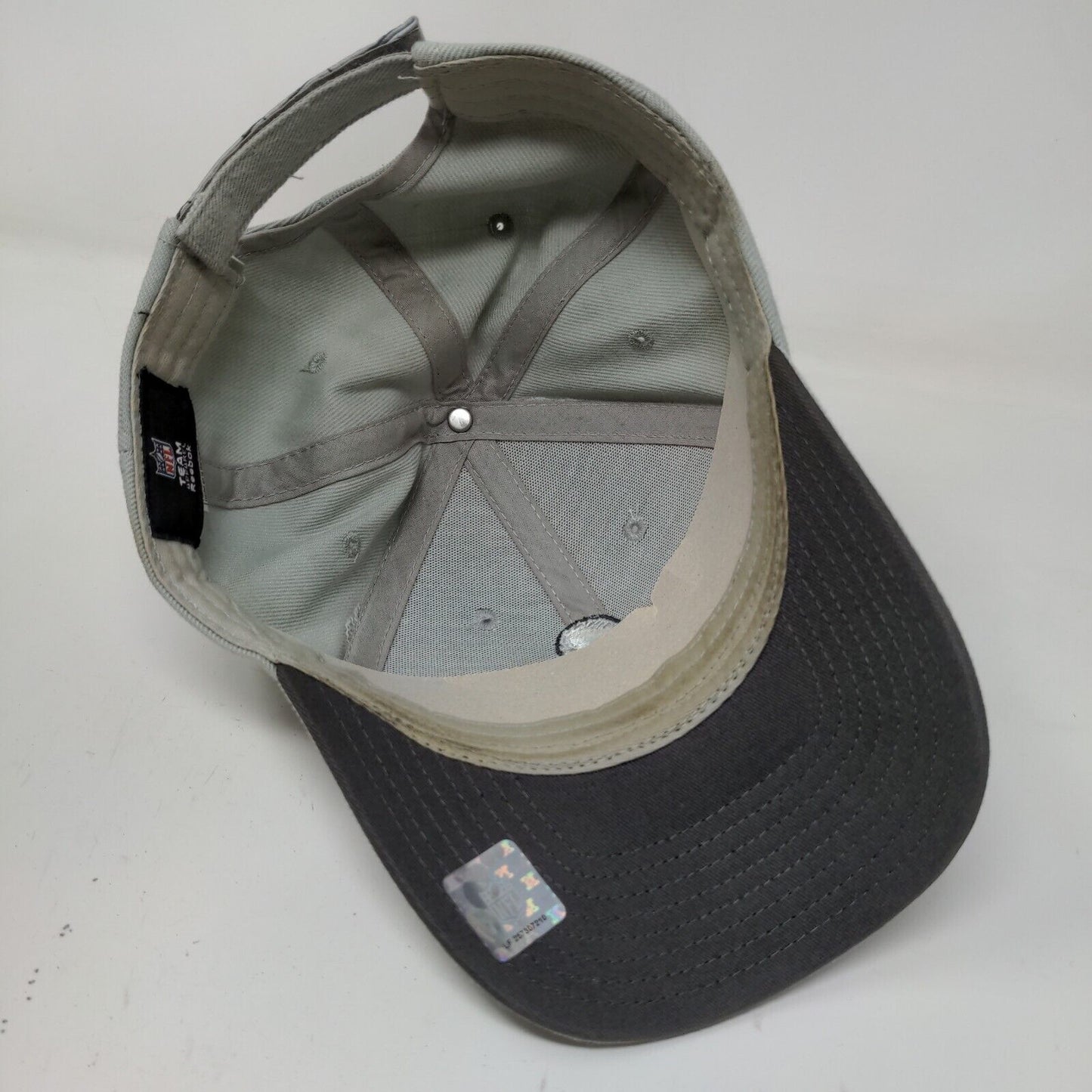 Reebok Men's NFL Super Bowl XLVI Indianapolis Colts Hat Strapback Gray OSFA