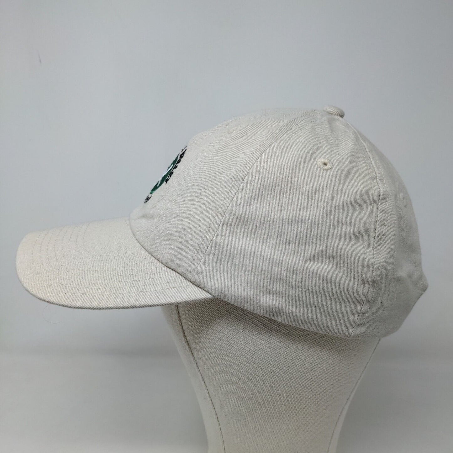 Waterville Valley Golf Club Men's Slideback Hat Tan Size OSFM Embroidered Logo